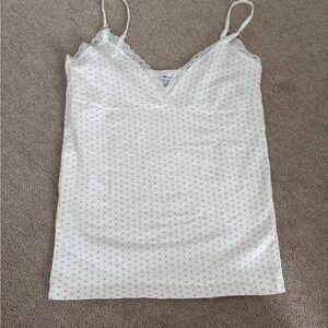 Brandy Melville Heart Lace Trim Chemise